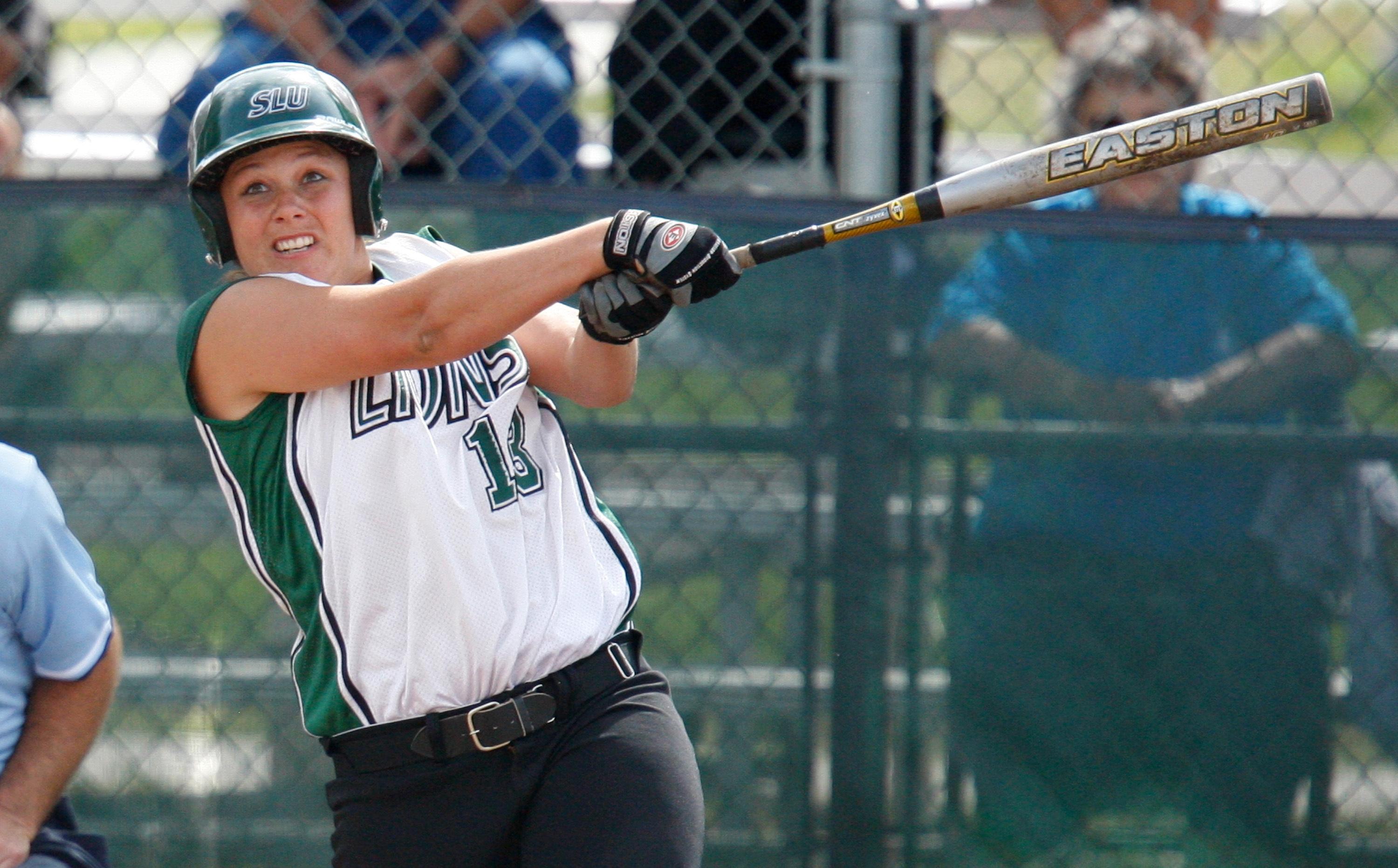 Saint Leo's Tatiana Casis hit three home runs in an inning for a DII softball record.