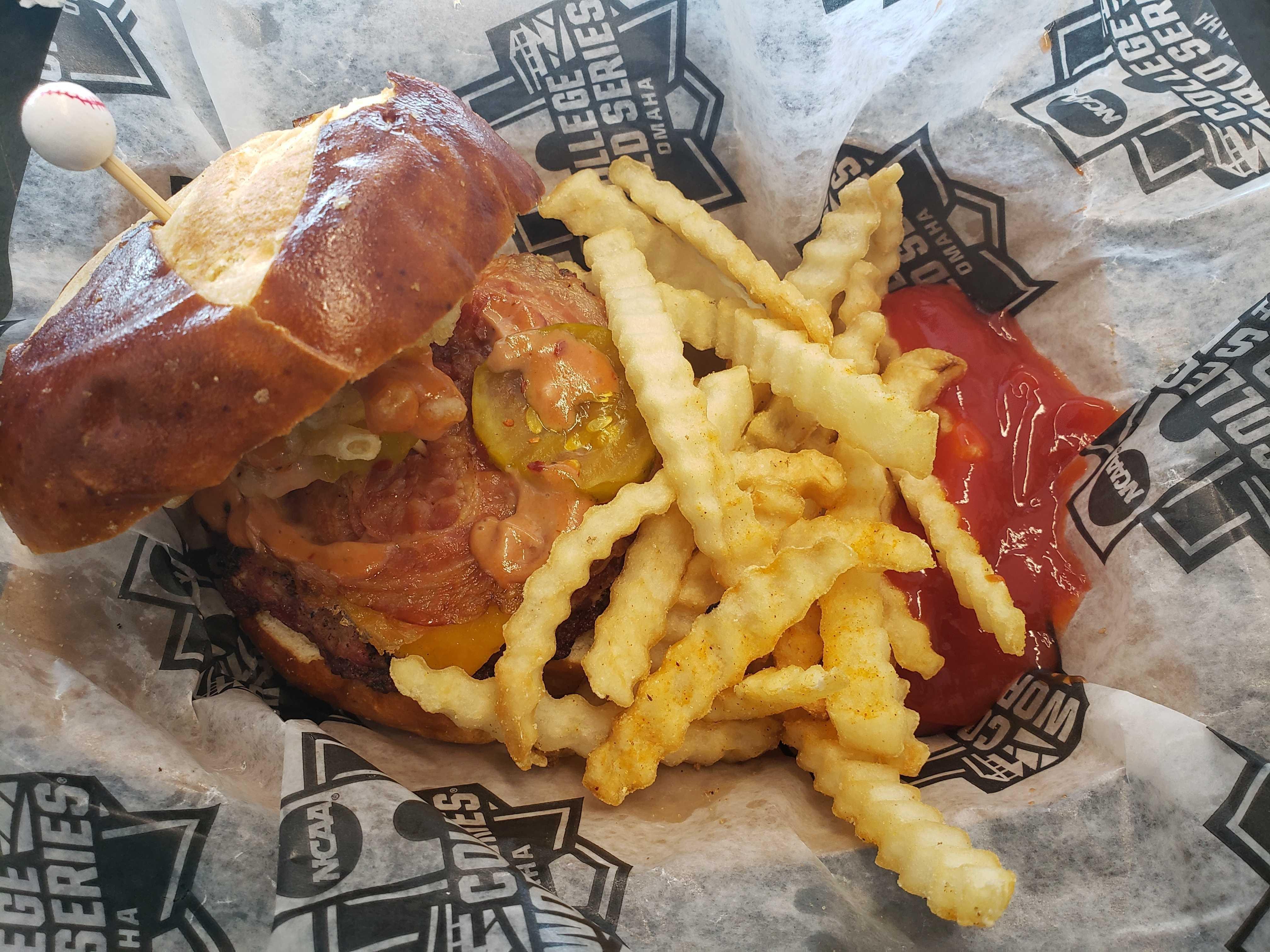 College World Series food.