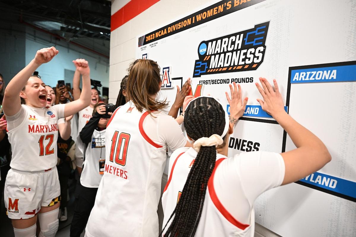 Maryland women's basketball advances