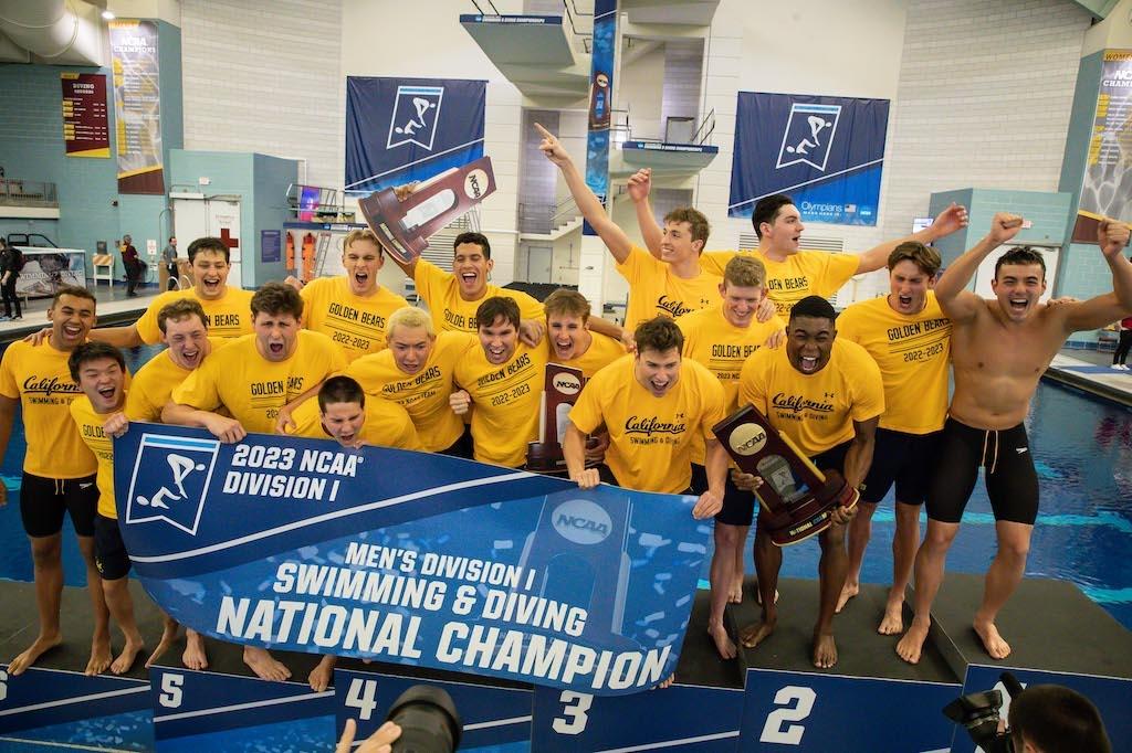 Cal men's swim and dive wins 2023 championship 