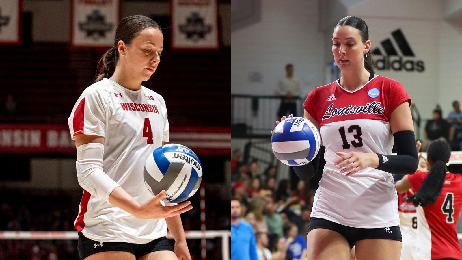 Wisconsin's Carly Anderson and Louisville's Carly Cresse highlight Cornhuskers-Badgers matchup