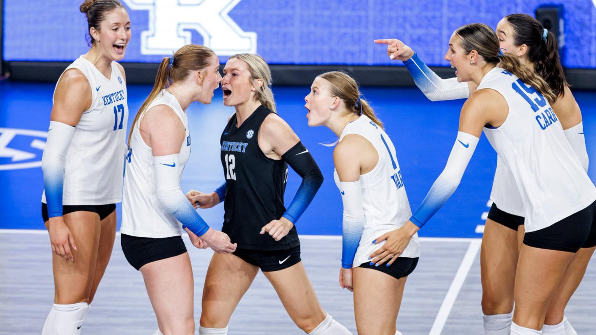 Kentucky win set two over Nebraska